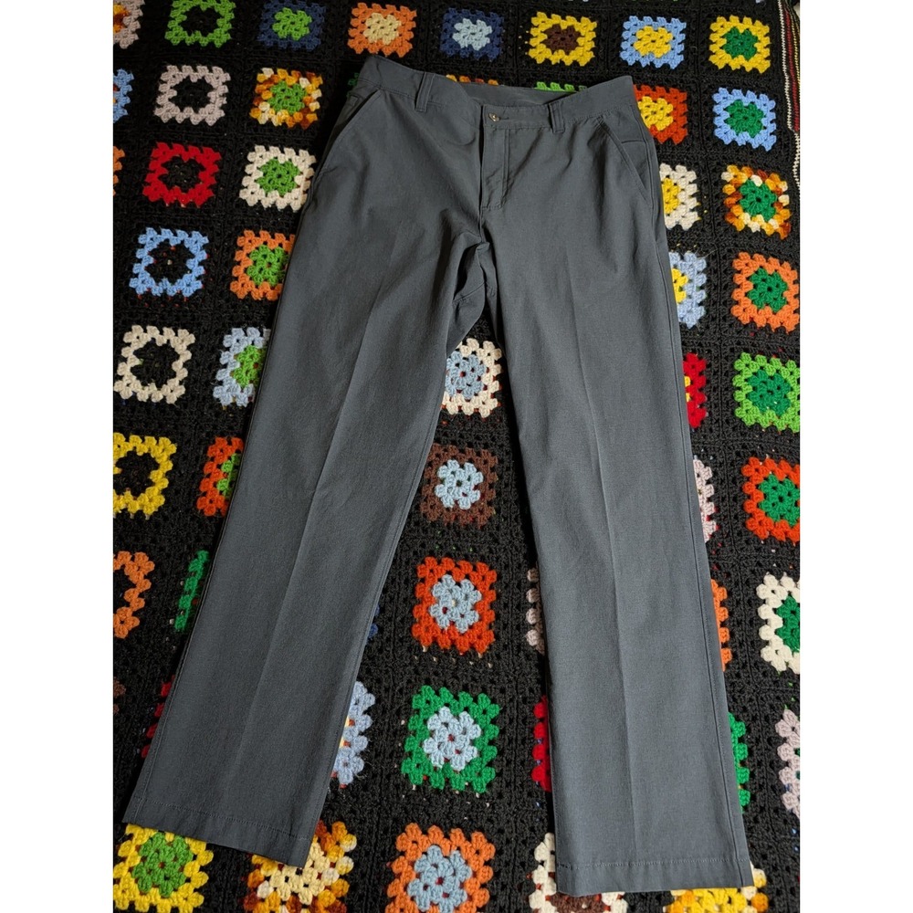 Duluth Trading Company Nylon Pants Men's 34x32 Navy Stretch